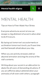 Mobile Screenshot of mentalhealthstigma.com